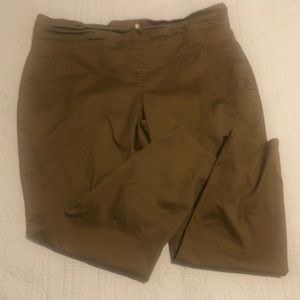 Terra and Sky Pull on Stretch Khakis 2x